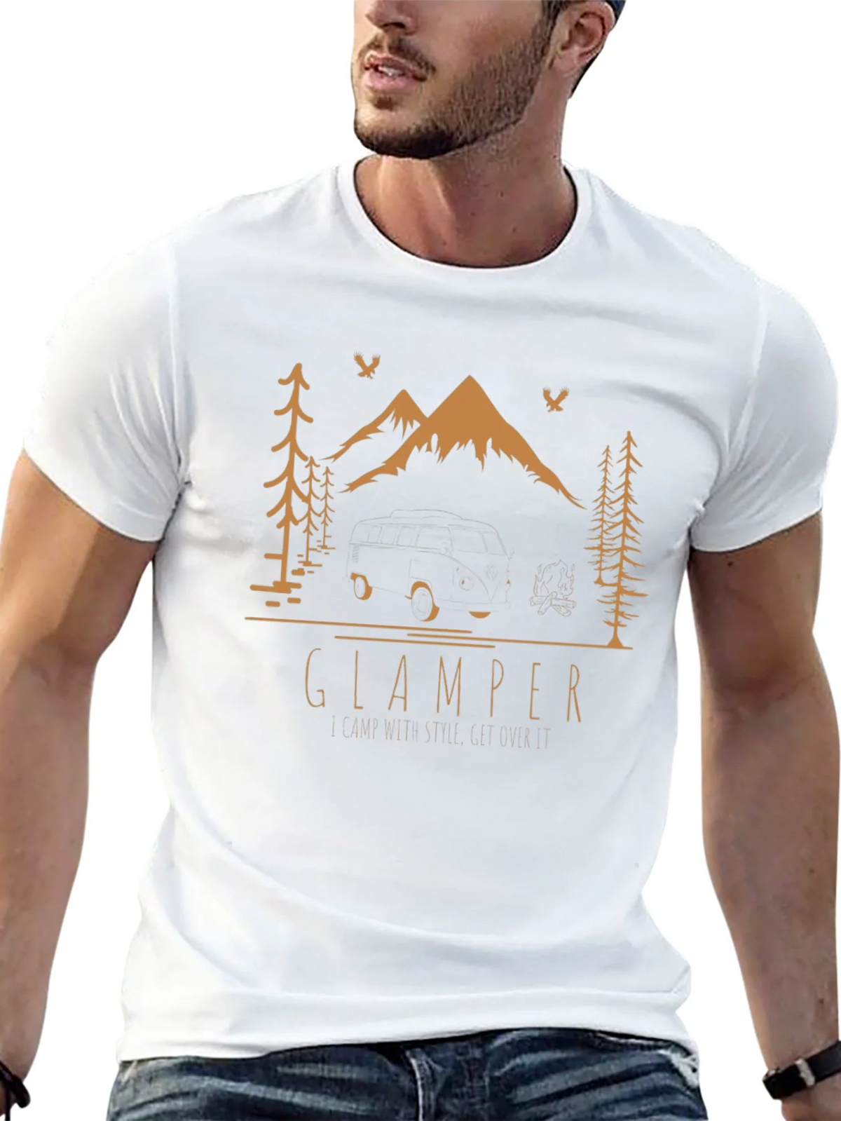 Glamping Graphic Tee - Adventure Awaits product image 11