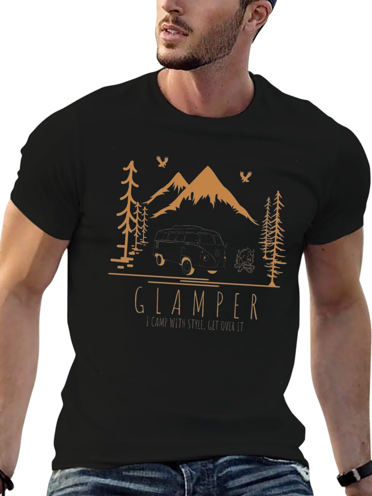 Glamping Graphic Tee - Adventure Awaits product image 6