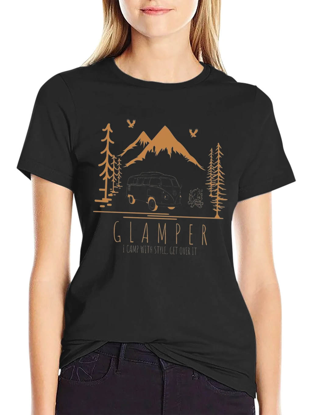 Glamping Graphic Tee - Adventure Awaits product image 2