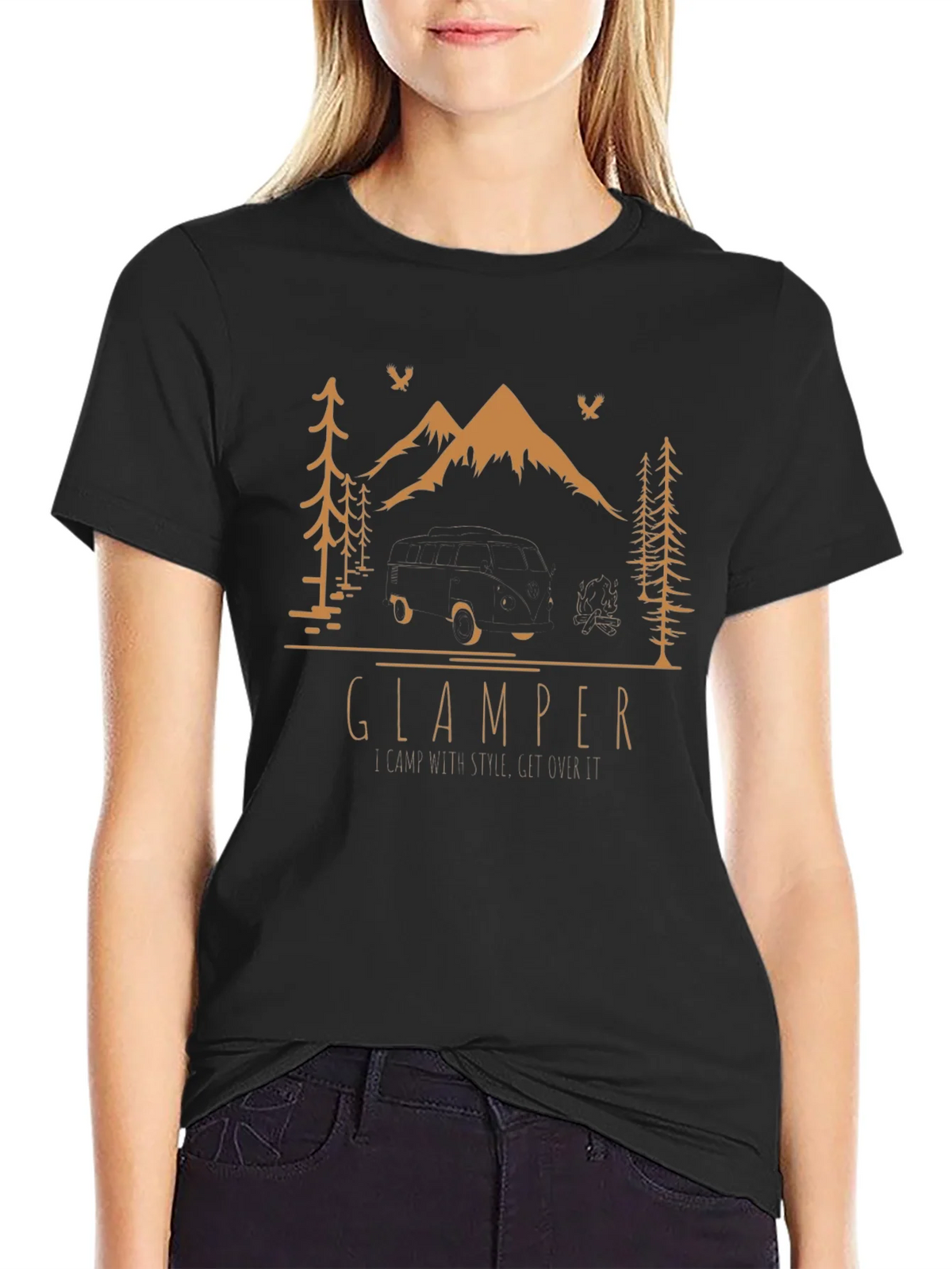 Glamping Graphic Tee - Adventure Awaits product image 2
