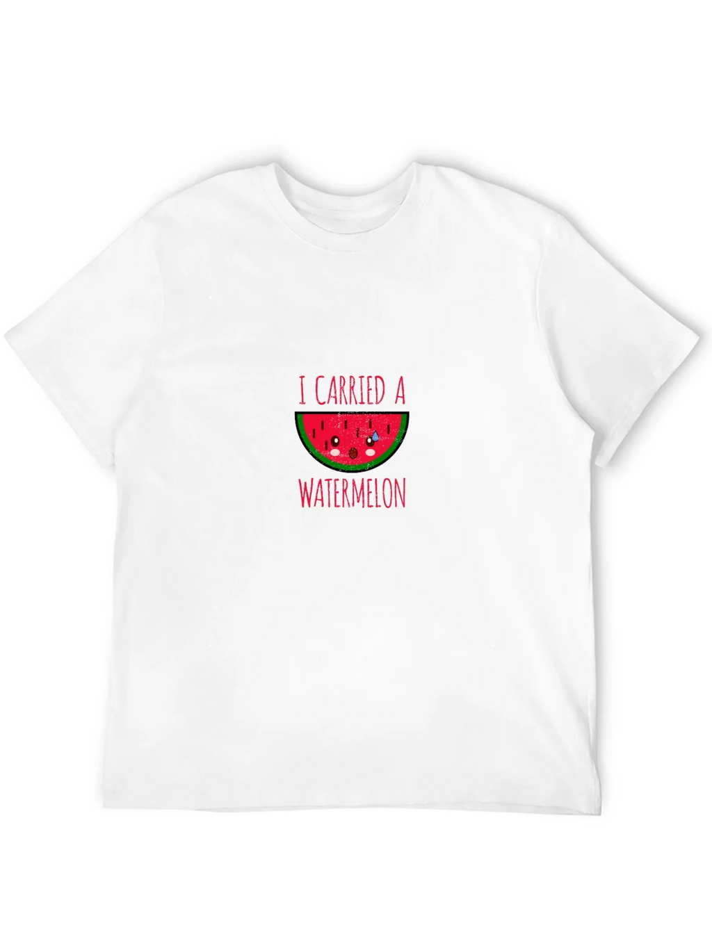 I Carried a Watermelon Cute Tee product image 11