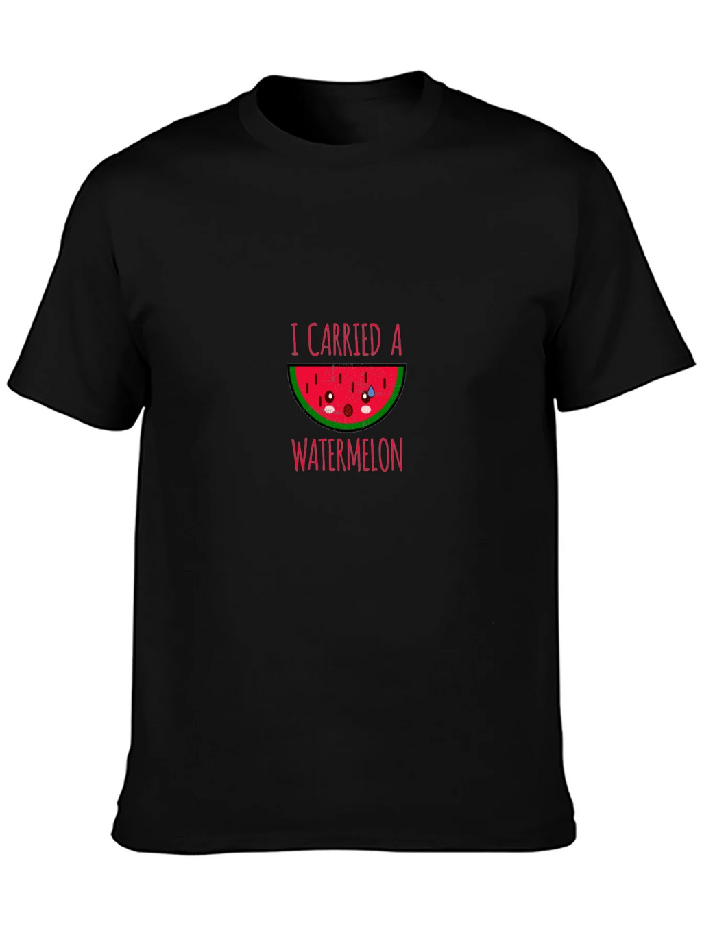 I Carried a Watermelon Cute Tee product image 3