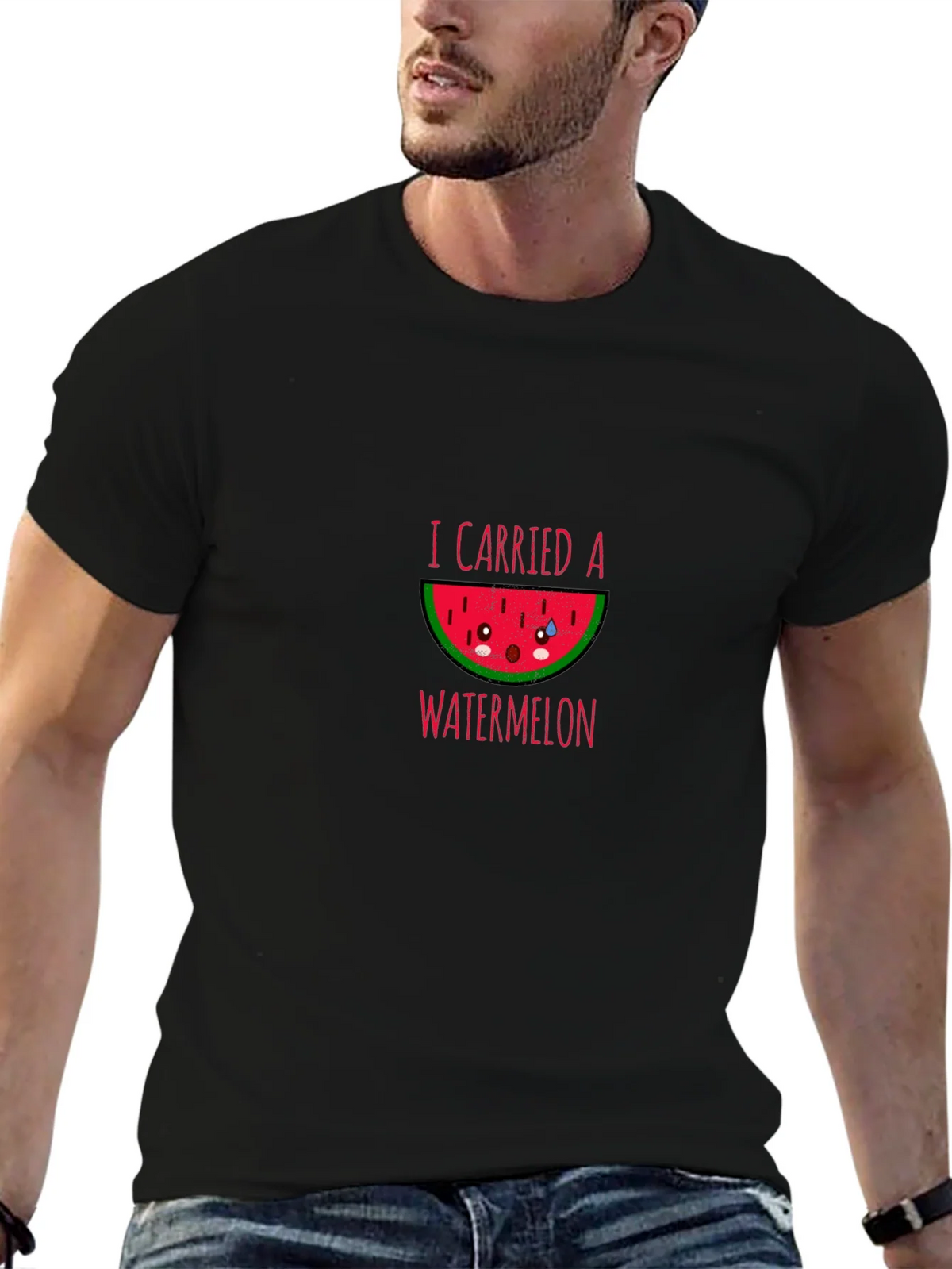 I Carried a Watermelon Cute Tee product image 6