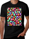 Colorful Easter Eggs Graphic Tee product image 1