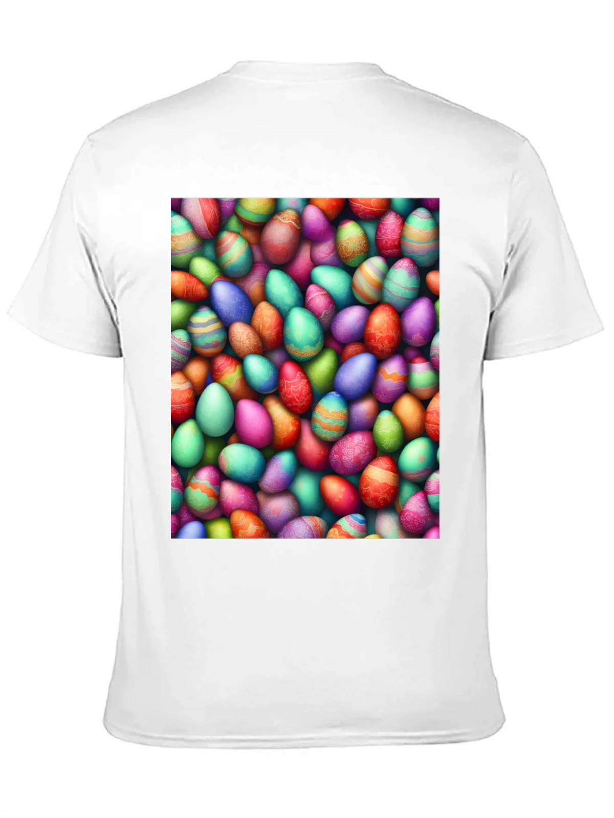 Colorful Easter Eggs Graphic Tee product image 9