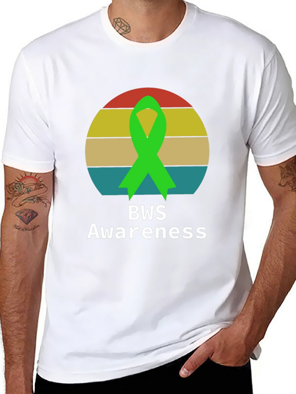 BWS Awareness Ribbon Tee - Retro Style product image 5