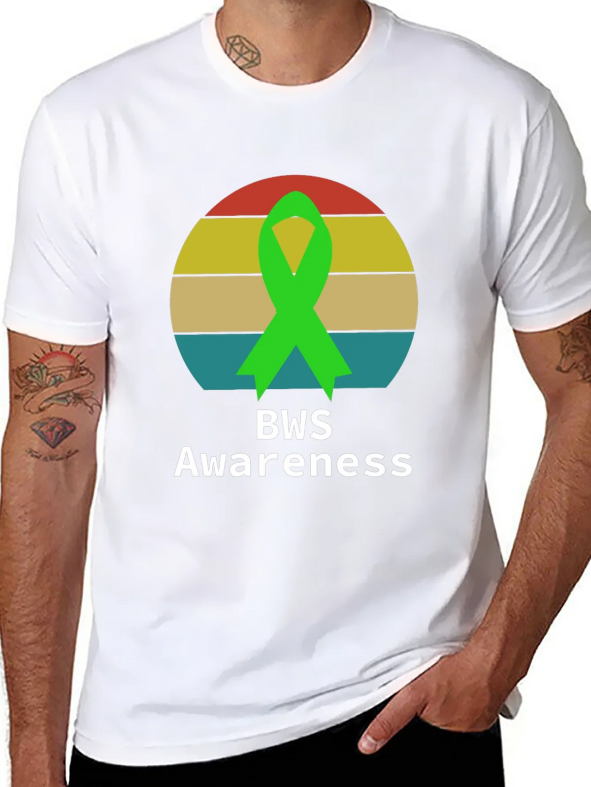 BWS Awareness Ribbon Tee - Retro Style product image 5