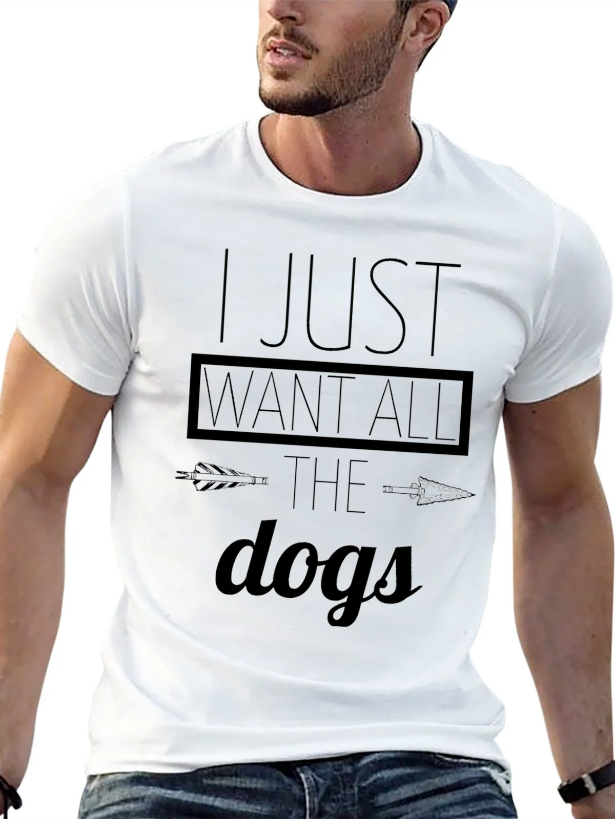 I Just Want All The Dogs T-Shirt - Unisex product image 12