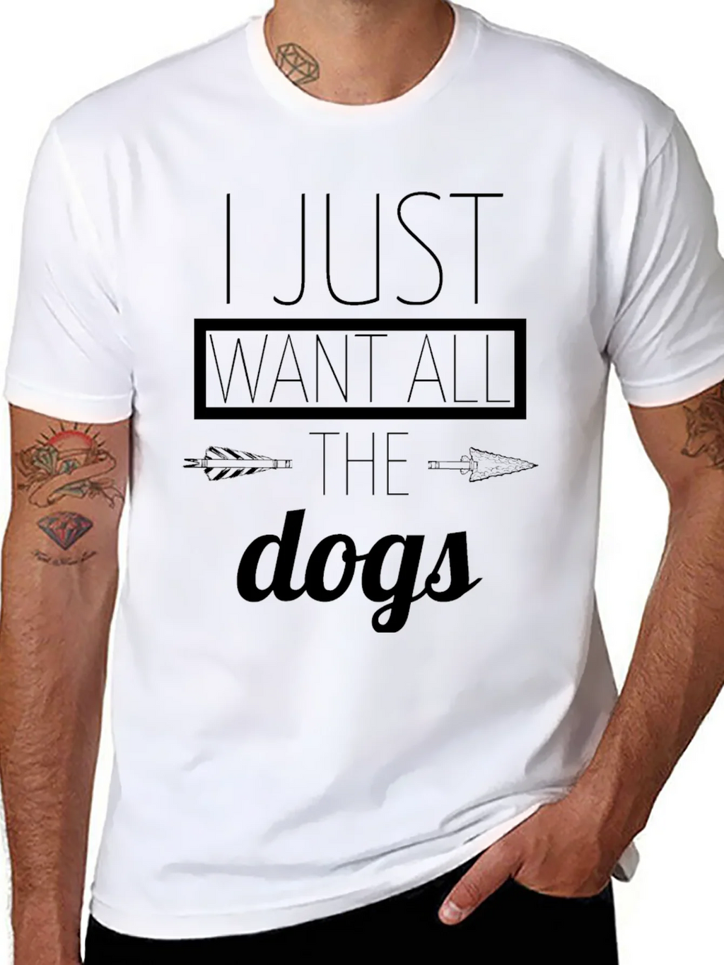I Just Want All The Dogs T-Shirt - Unisex product image 7