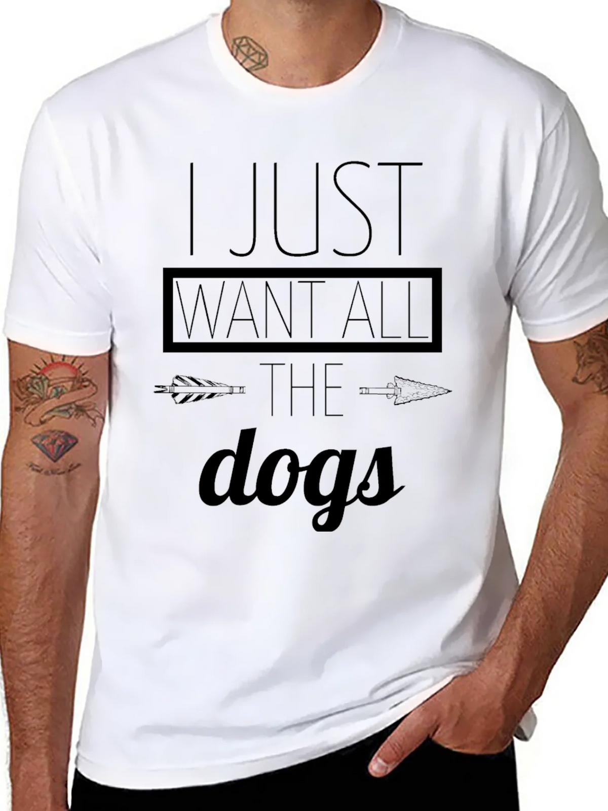 I Just Want All The Dogs T-Shirt - Unisex product image 7