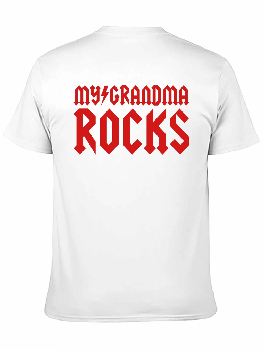 My Grandma Rocks Black T-Shirt product image 8