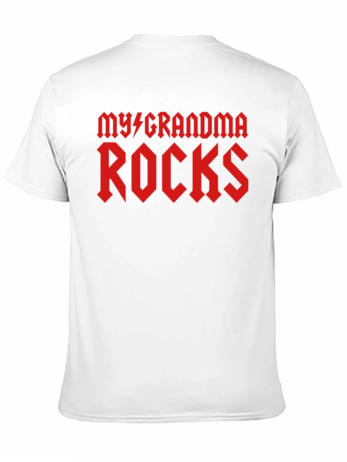 My Grandma Rocks Black T-Shirt product image 8