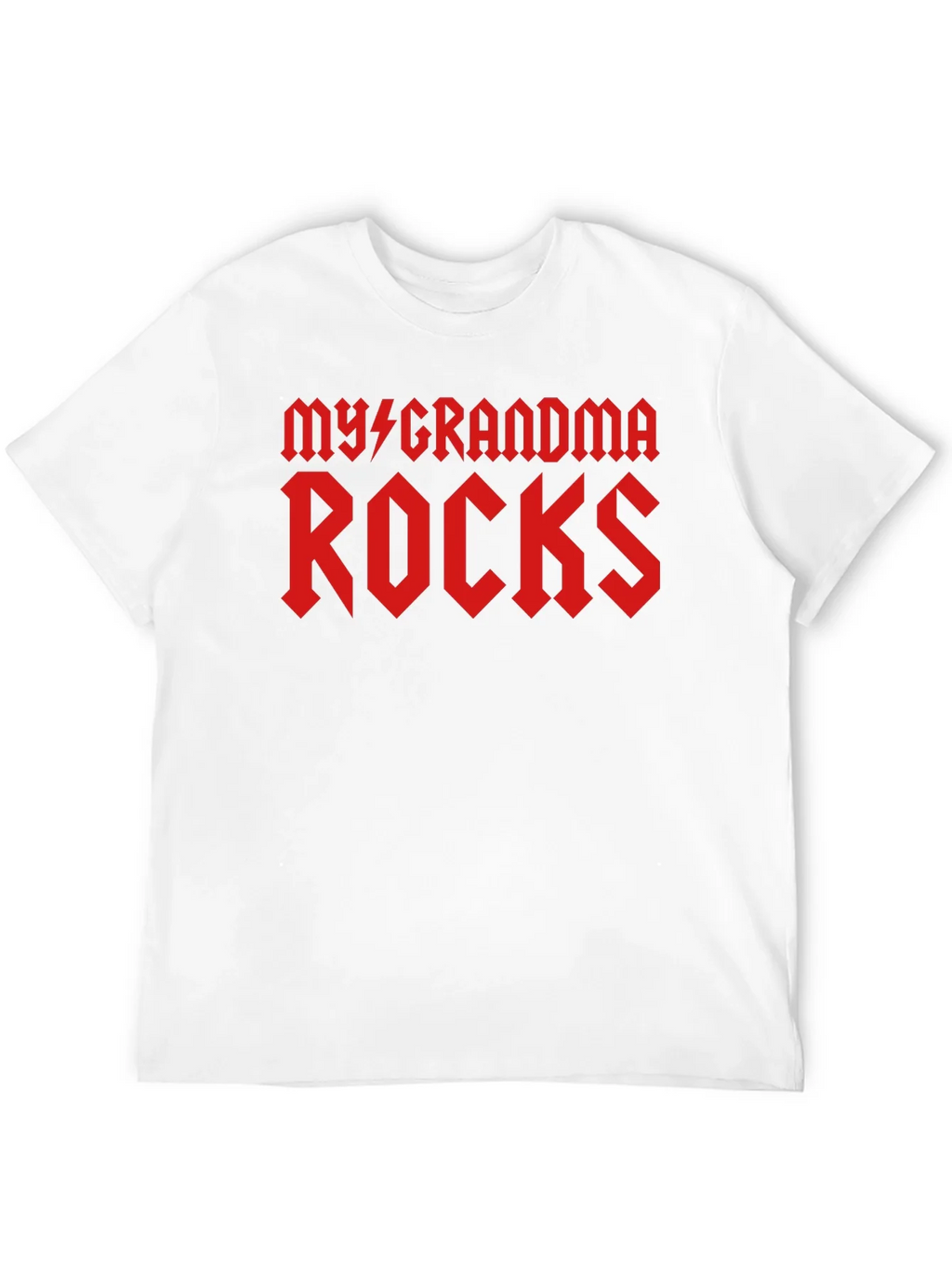 My Grandma Rocks Black T-Shirt product image 9