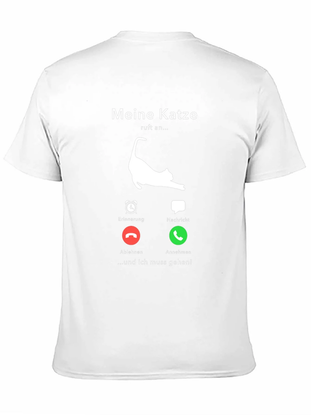 Meine Katze Calls Mens T-Shirt - Cat Lover Tee product image 9