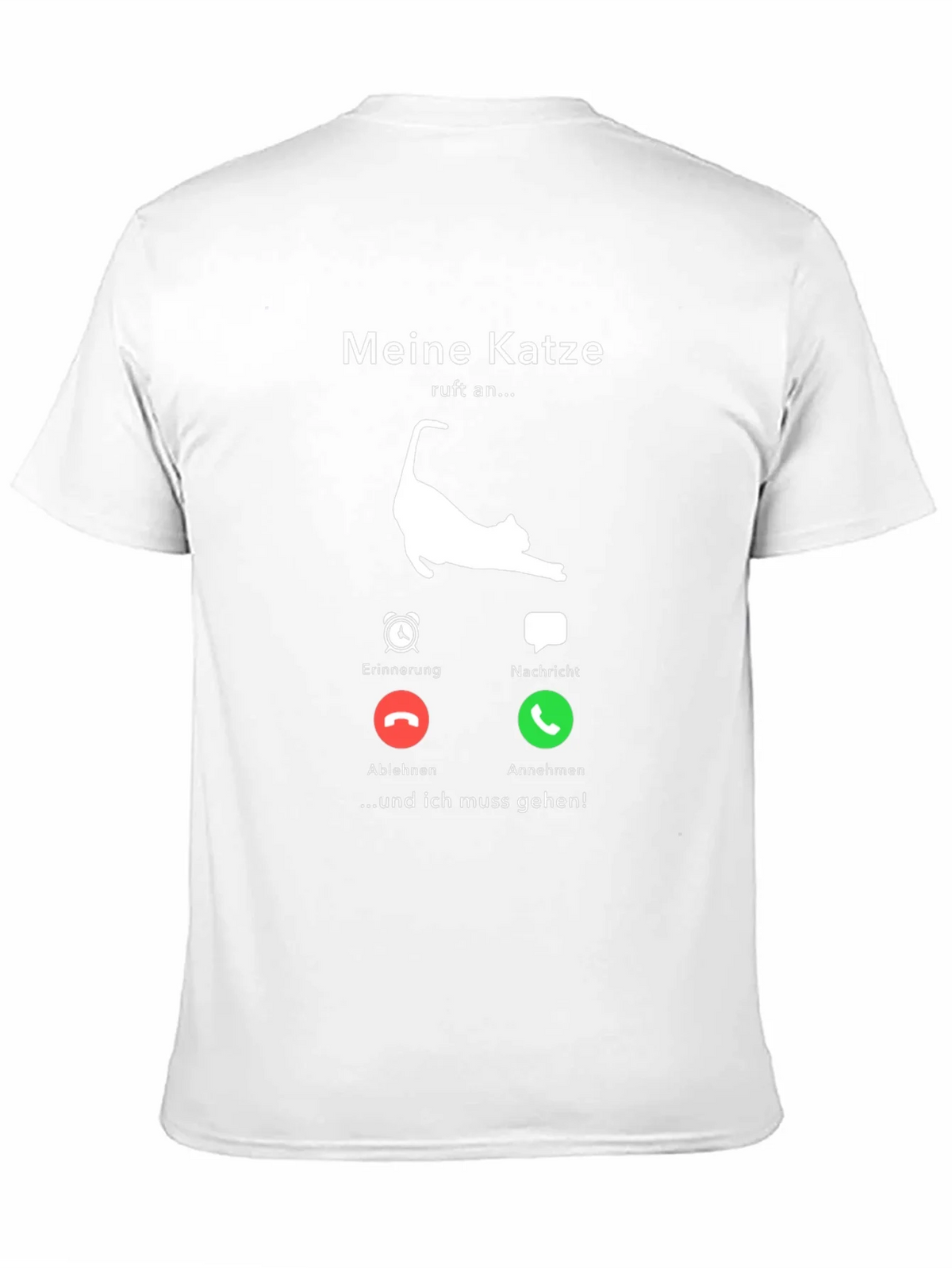 Meine Katze Calls Mens T-Shirt - Cat Lover Tee product image 9