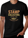 Stamp Collecting T-Shirt for Hobby Enthusiasts product image 1