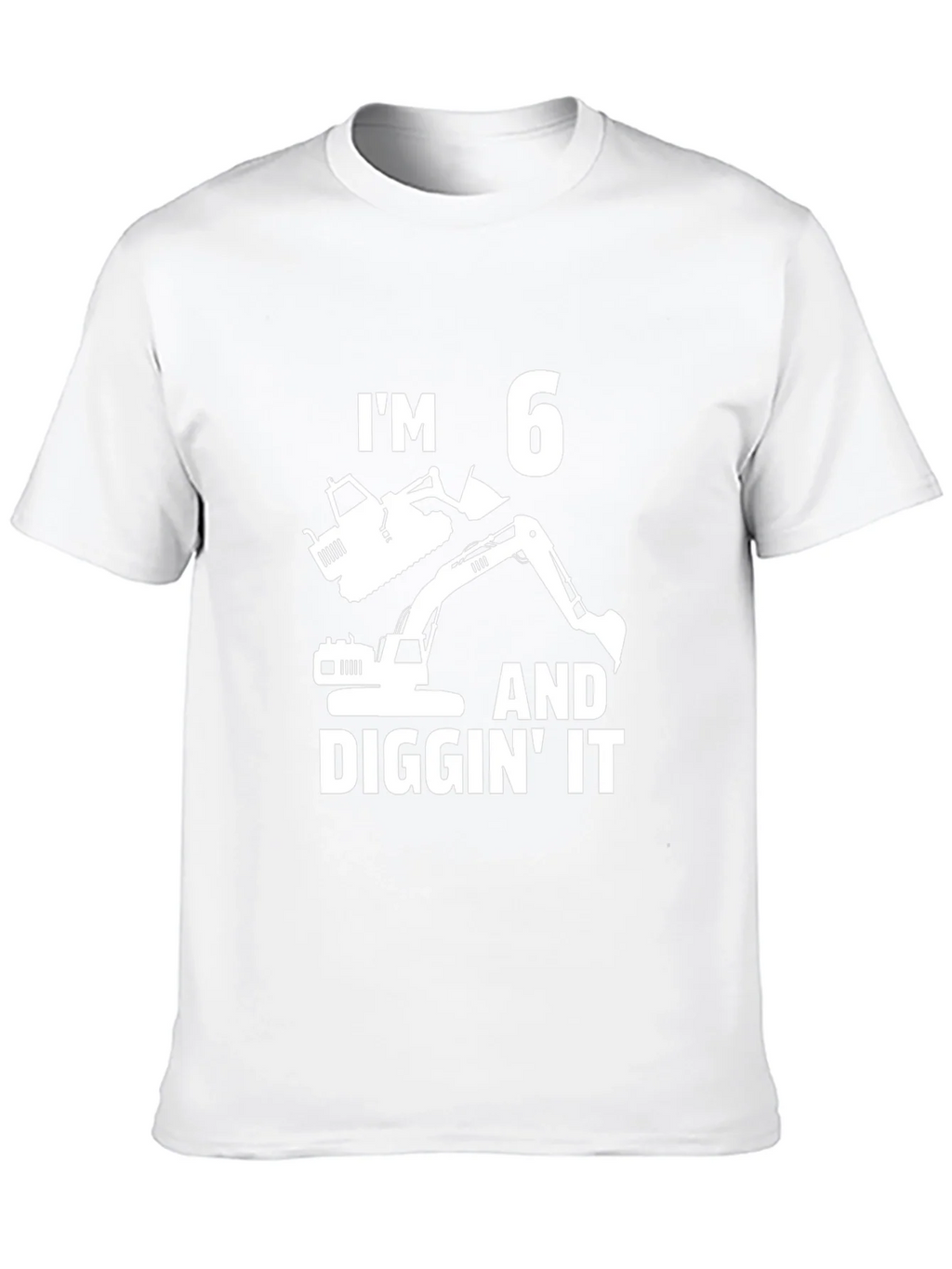 Im 6 and Diggin It Birthday T-Shirt product image 9