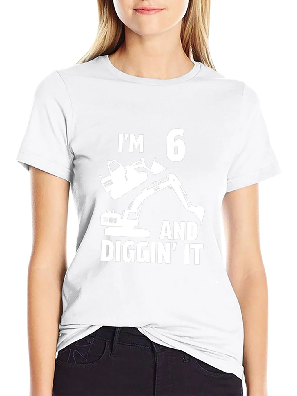 Im 6 and Diggin It Birthday T-Shirt product image 8