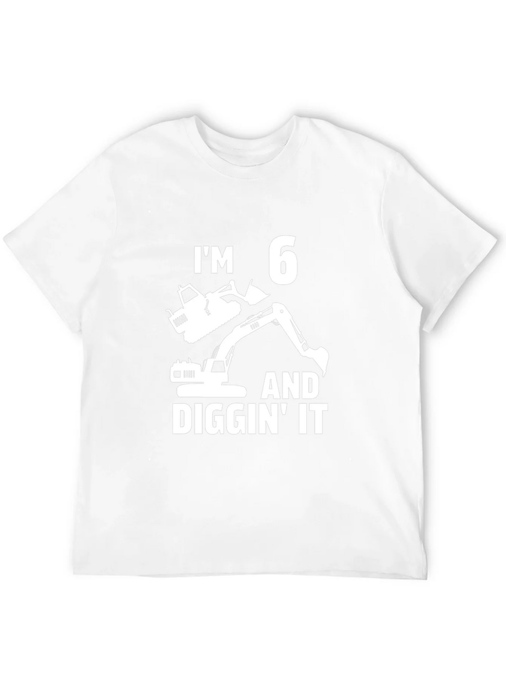 Im 6 and Diggin It Birthday T-Shirt product image 11