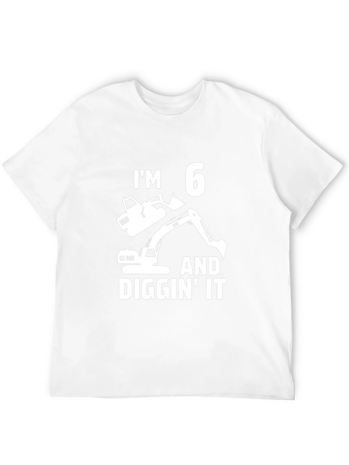 Im 6 and Diggin It Birthday T-Shirt product image 11