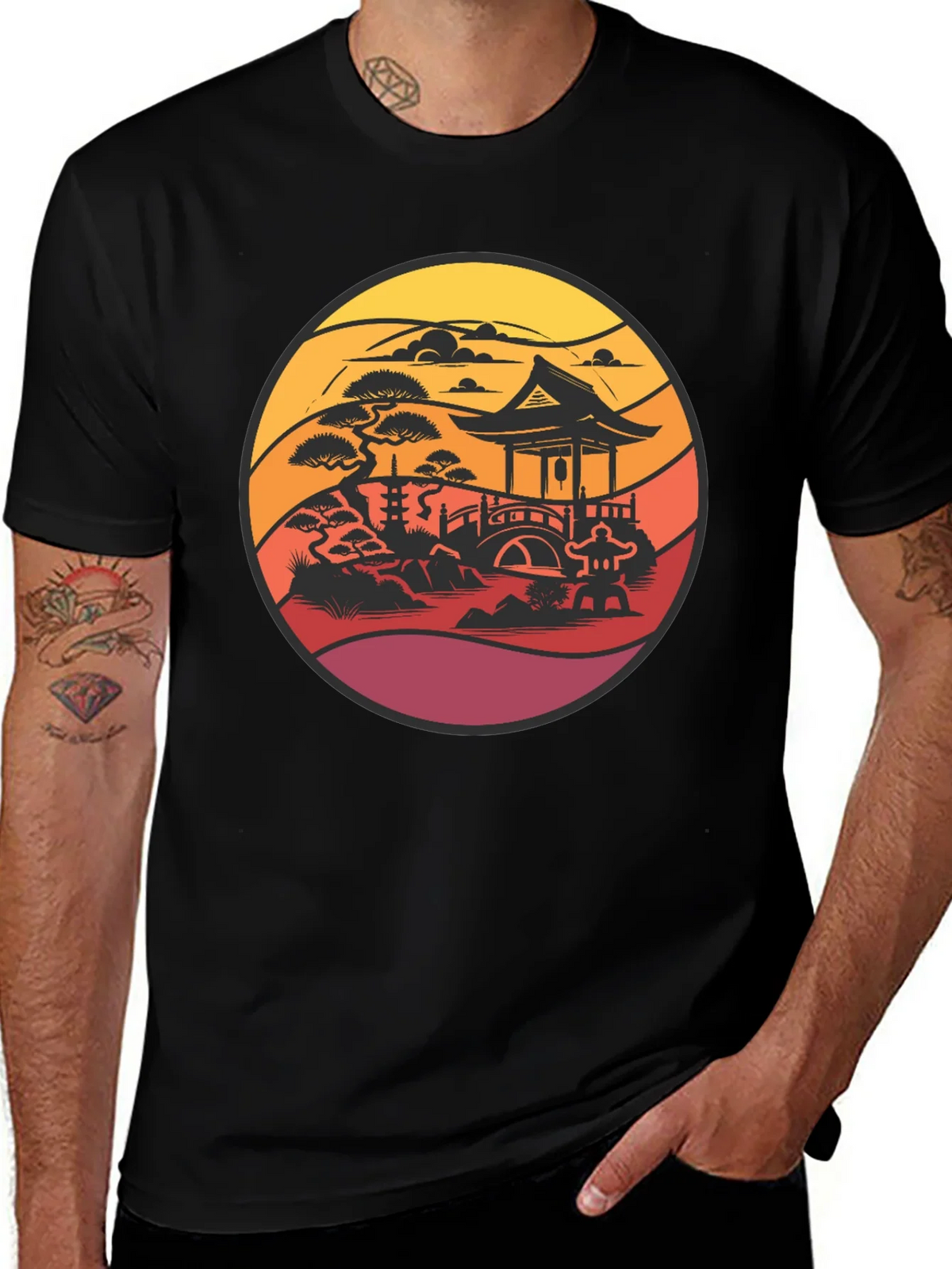 Zen Garden Graphic Tee product image 1