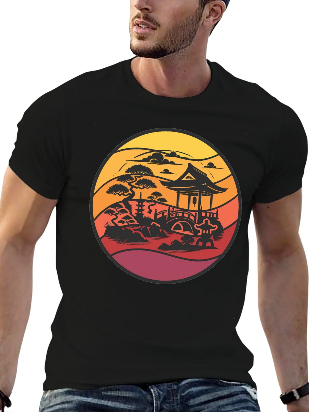 Zen Garden Graphic Tee product image 5
