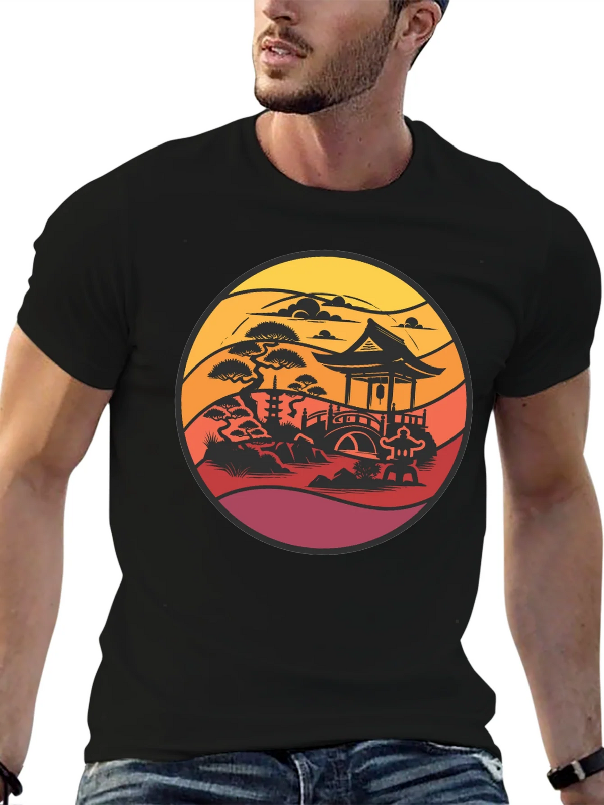 Zen Garden Graphic Tee product image 5