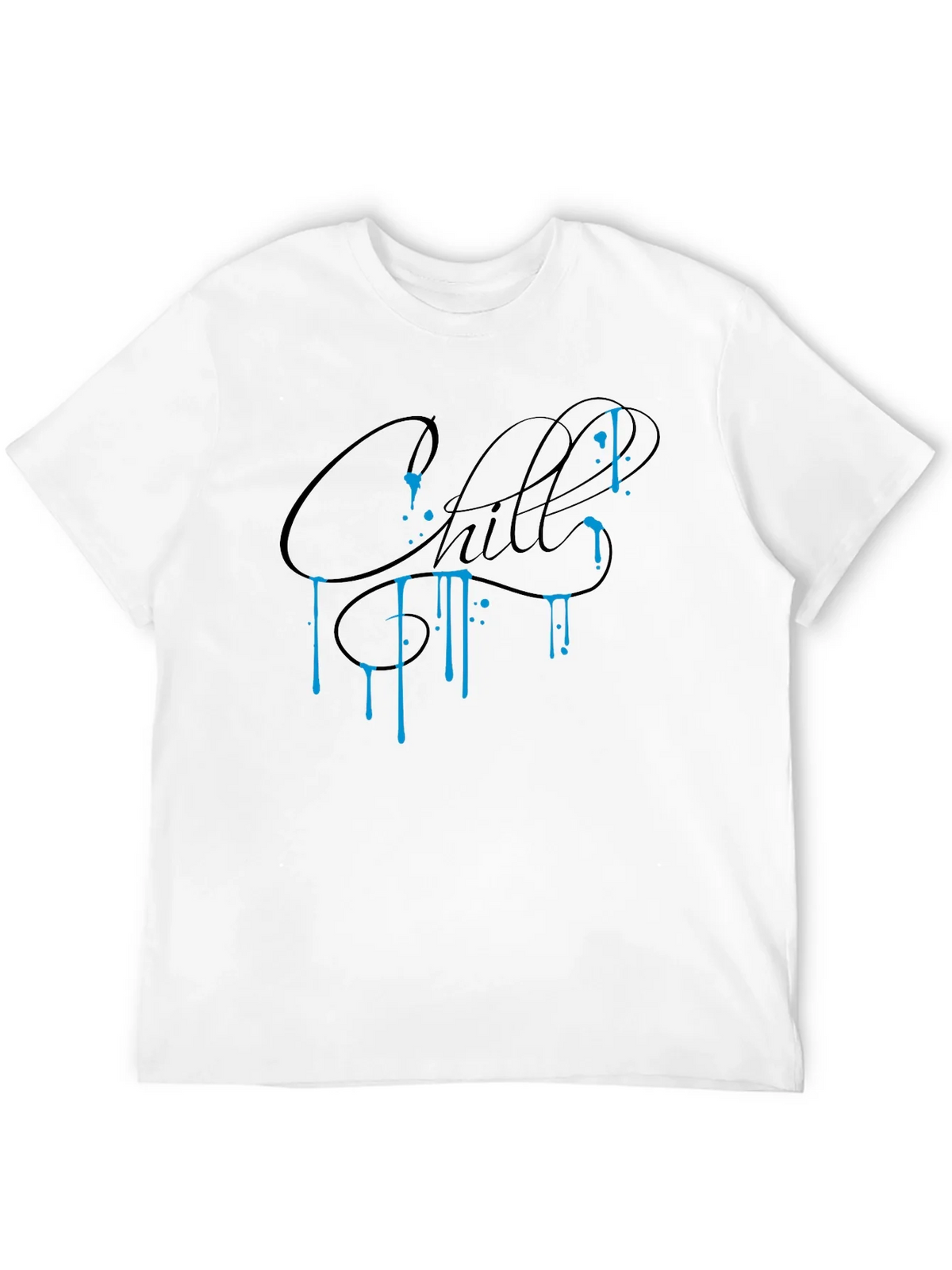 Chill Graphic Tee - Black Casual Comfort product image 11