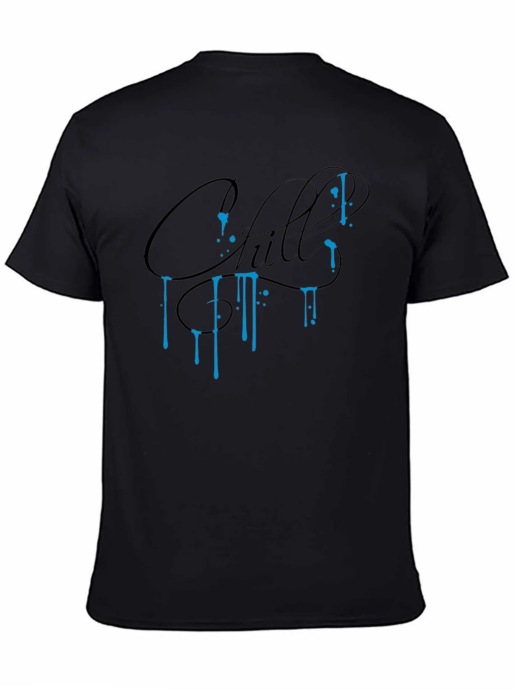 Chill Graphic Tee - Black Casual Comfort product image 4