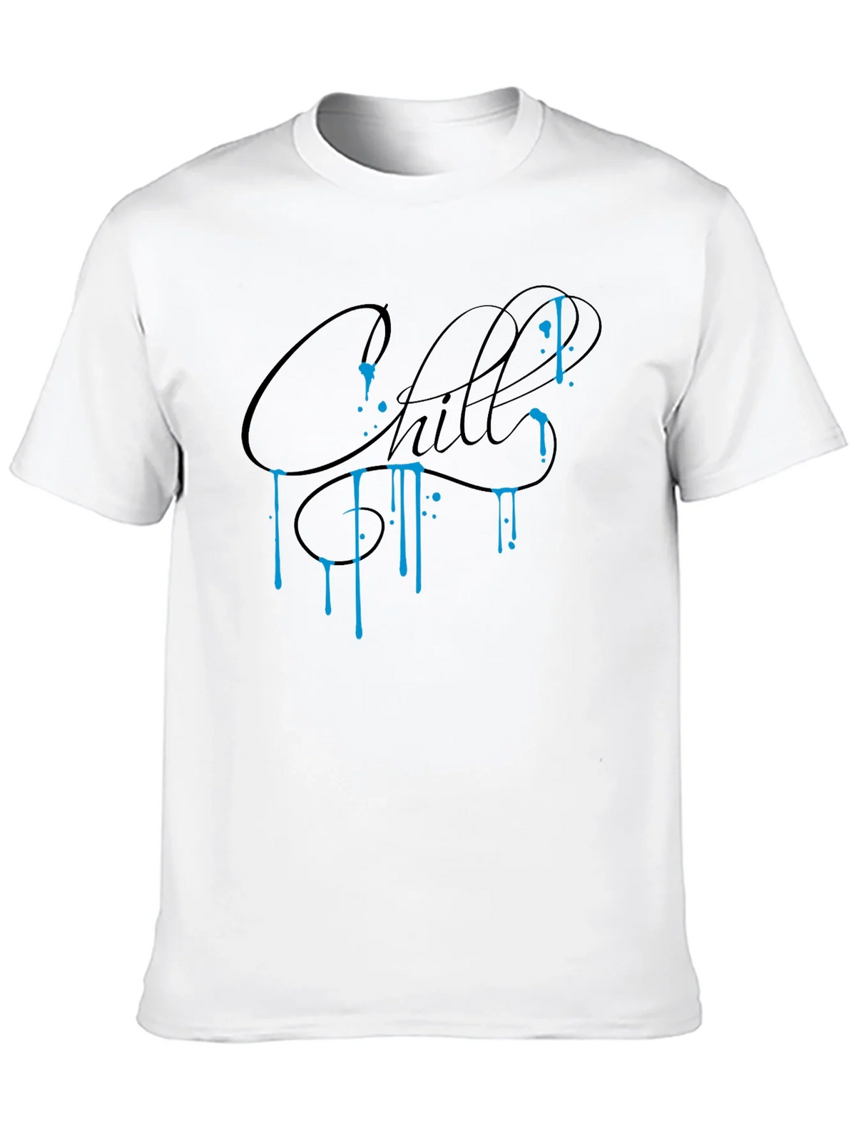 Chill Graphic Tee - Black Casual Comfort product image 9