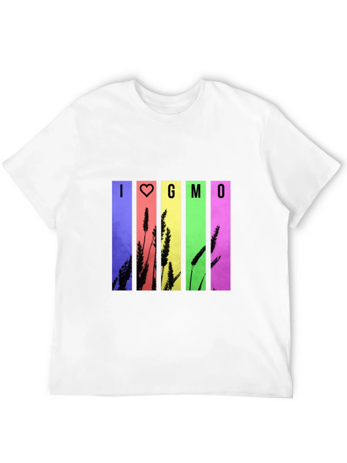 I Heart GMO T-Shirt - Colorful Design product image 10