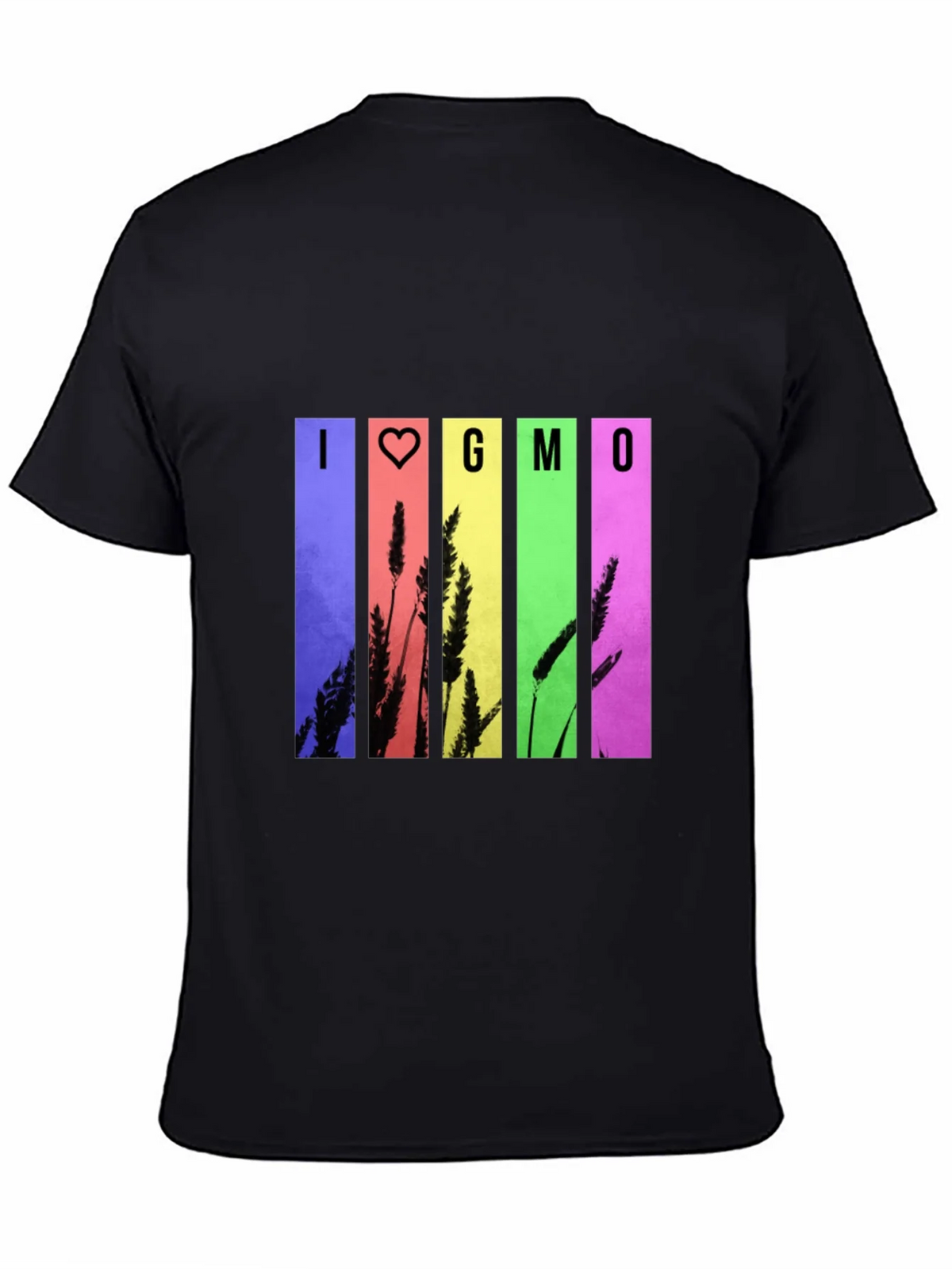 I Heart GMO T-Shirt - Colorful Design product image 3
