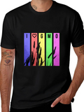 I Heart GMO T-Shirt - Colorful Design product image 1
