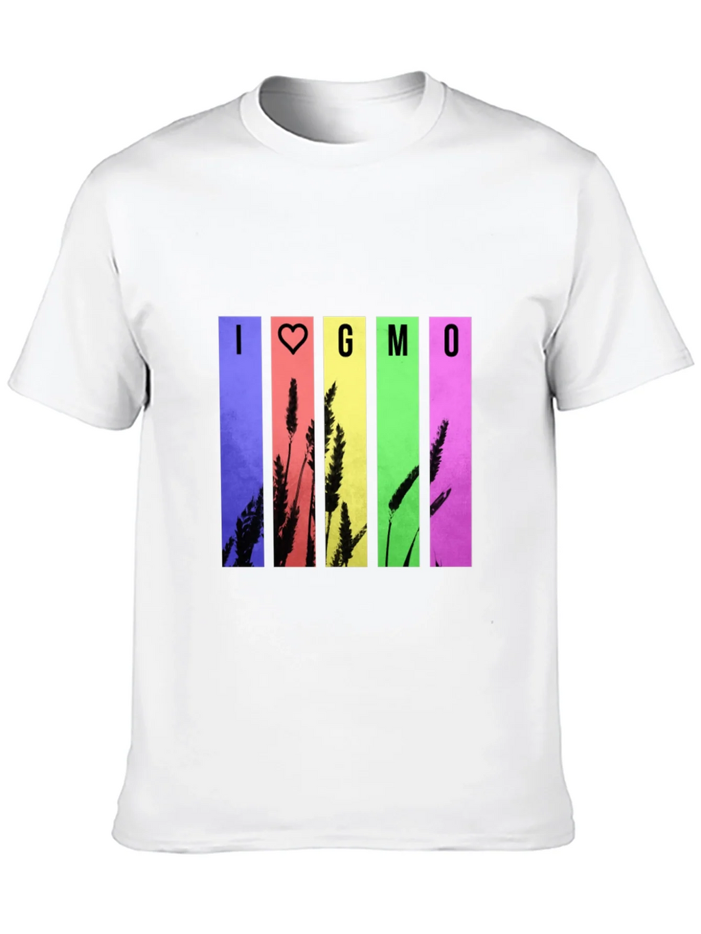I Heart GMO T-Shirt - Colorful Design product image 8