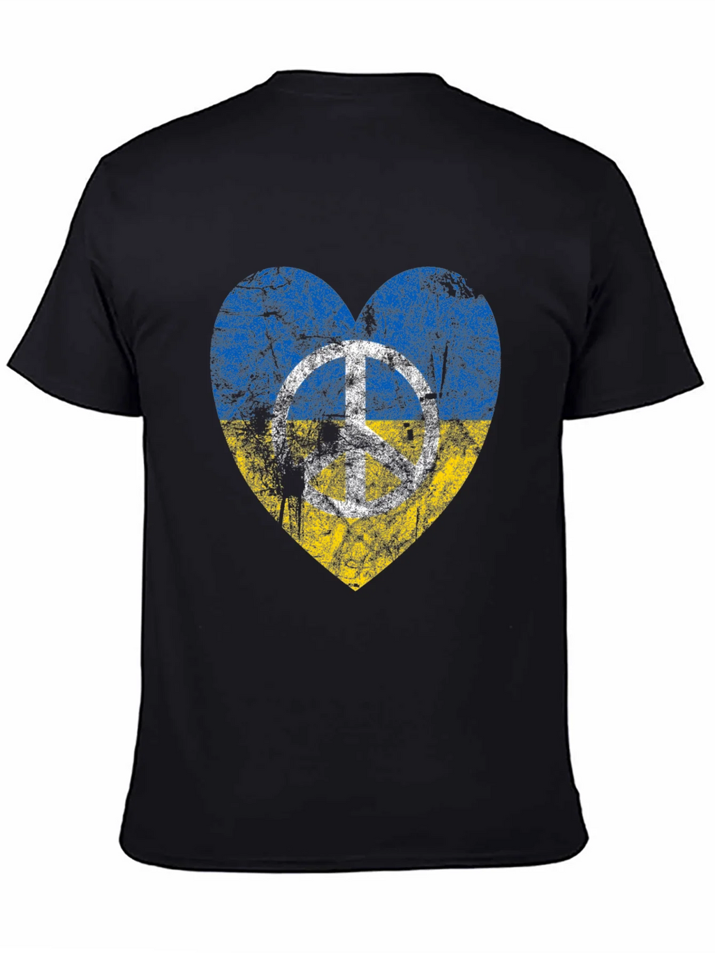 Ukraine Peace Heart T-Shirt - Stand for product image 3