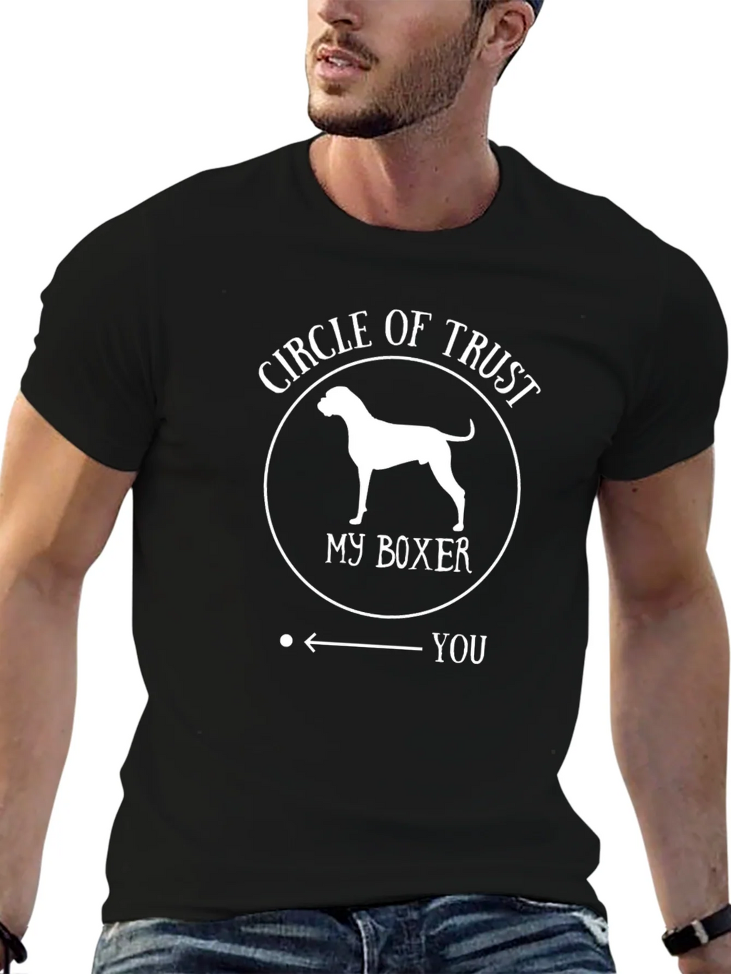 Circle of Trust Boxer Dog T-Shirt product image 6