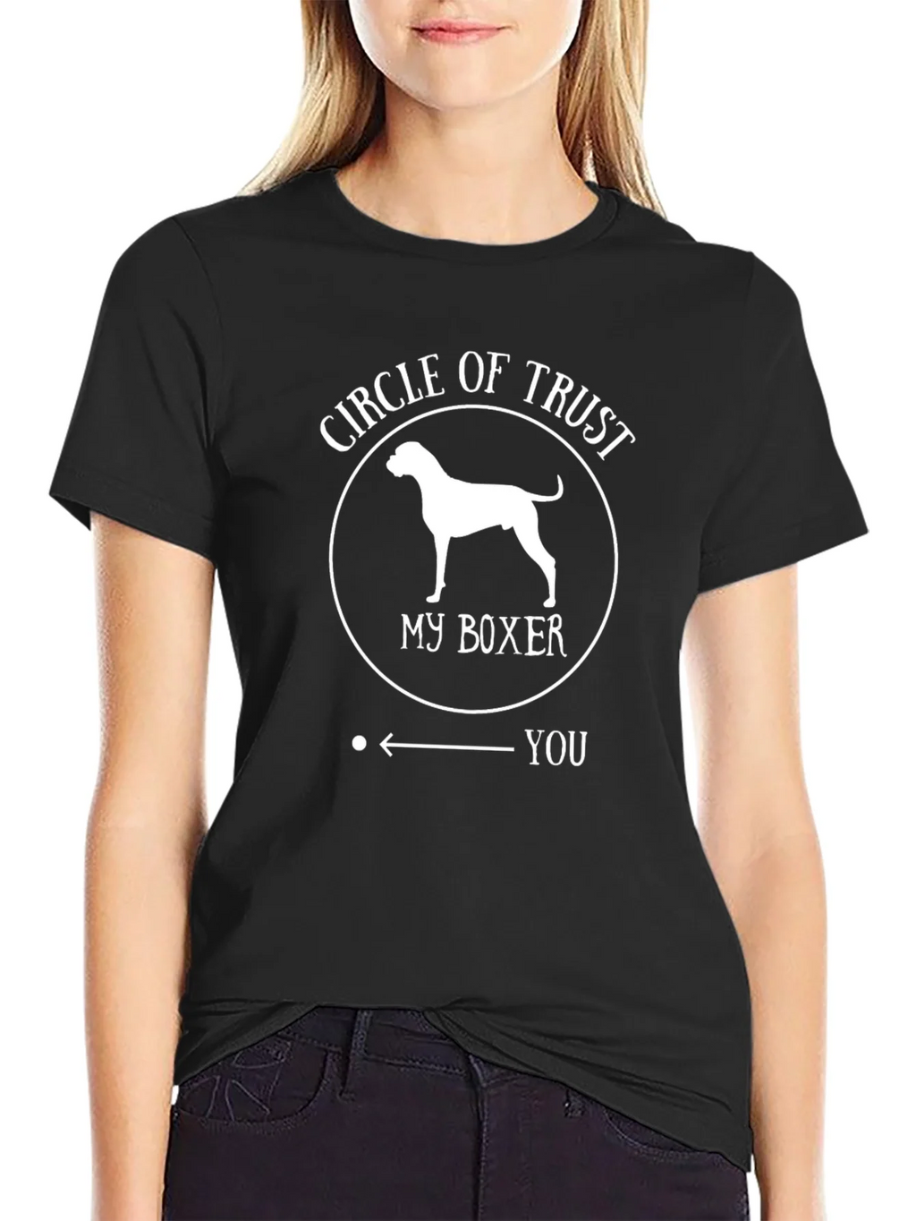 Circle of Trust Boxer Dog T-Shirt product image 2