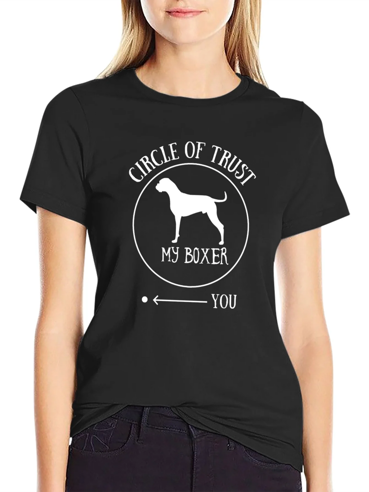 Circle of Trust Boxer Dog T-Shirt product image 2