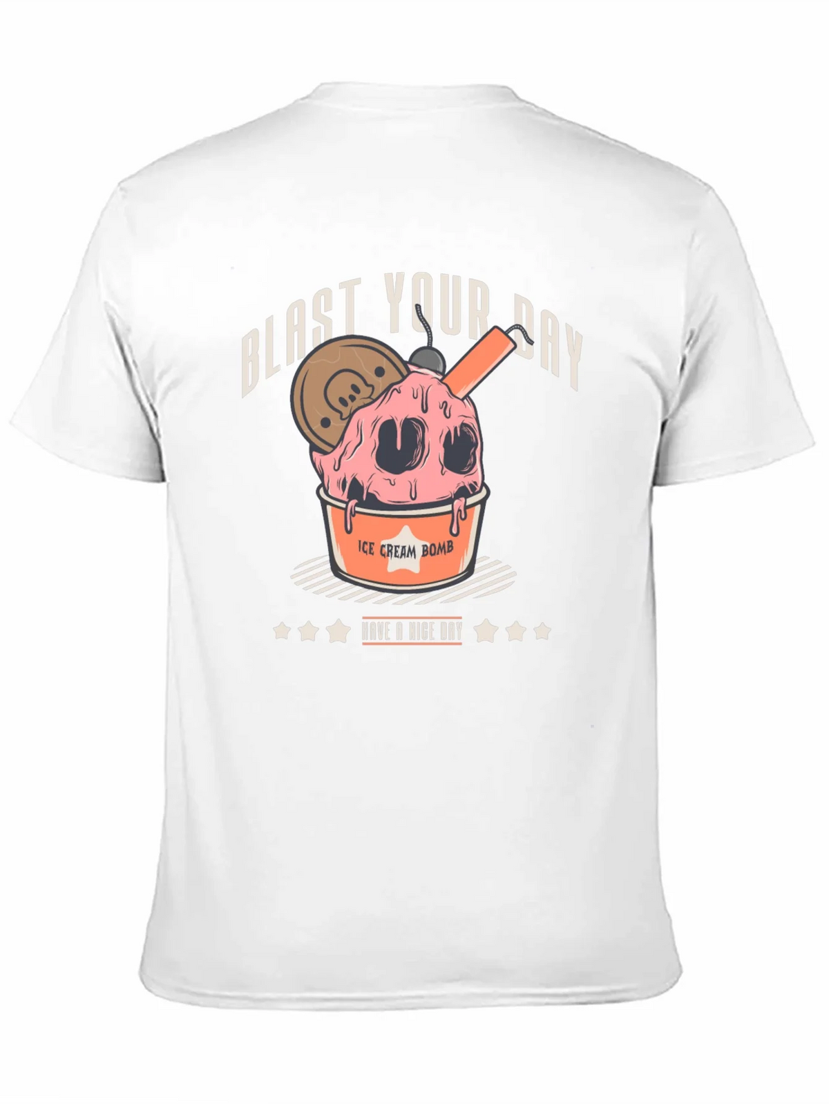 Blast Your Day Ice Cream Bomb Graphic Tee product image 8