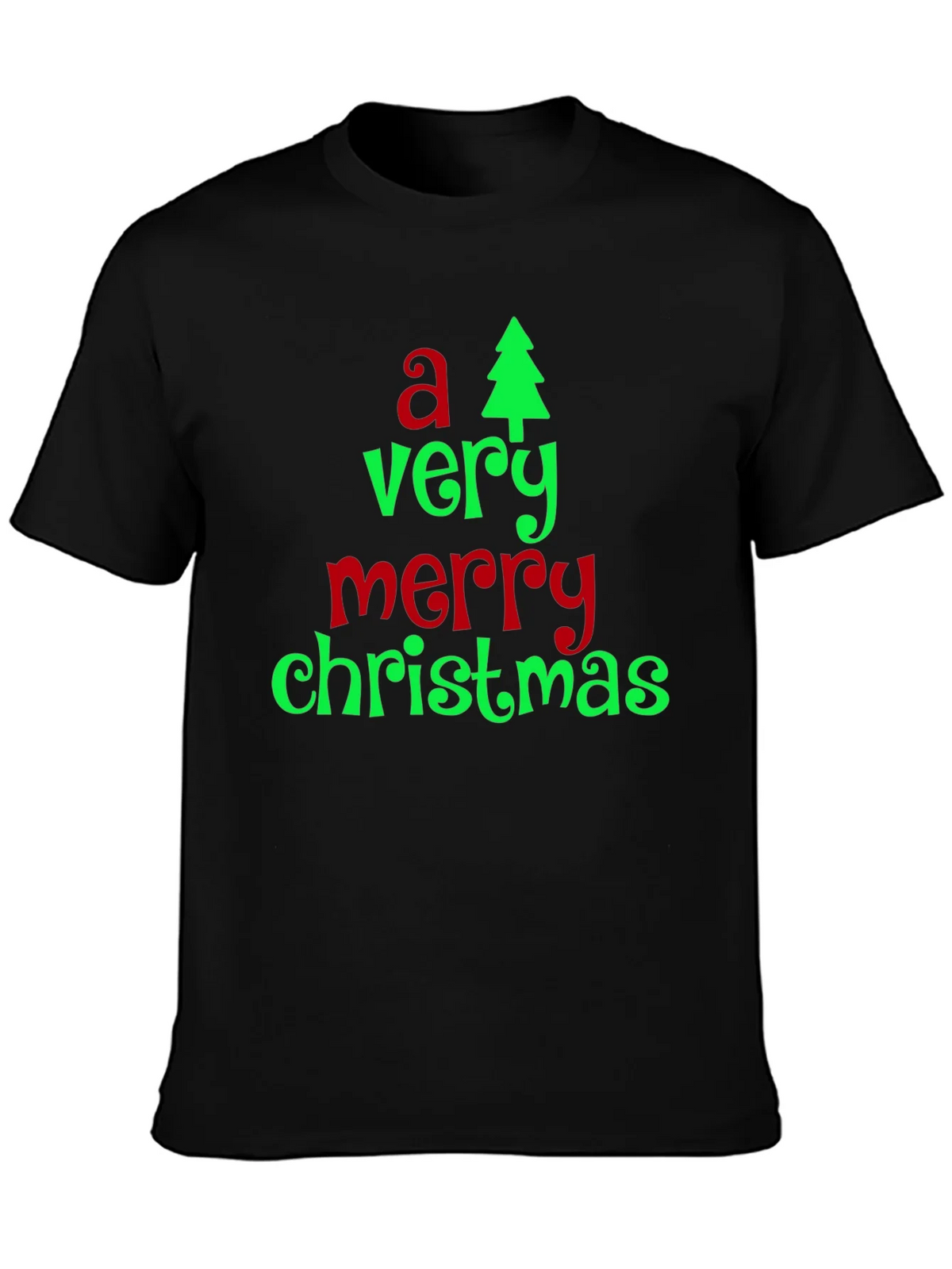 A Very Merry Christmas T-Shirt - Holiday Festive Tee product image 2