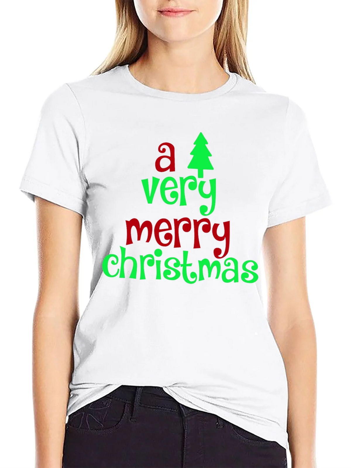 A Very Merry Christmas T-Shirt - Holiday Festive Tee product image 6