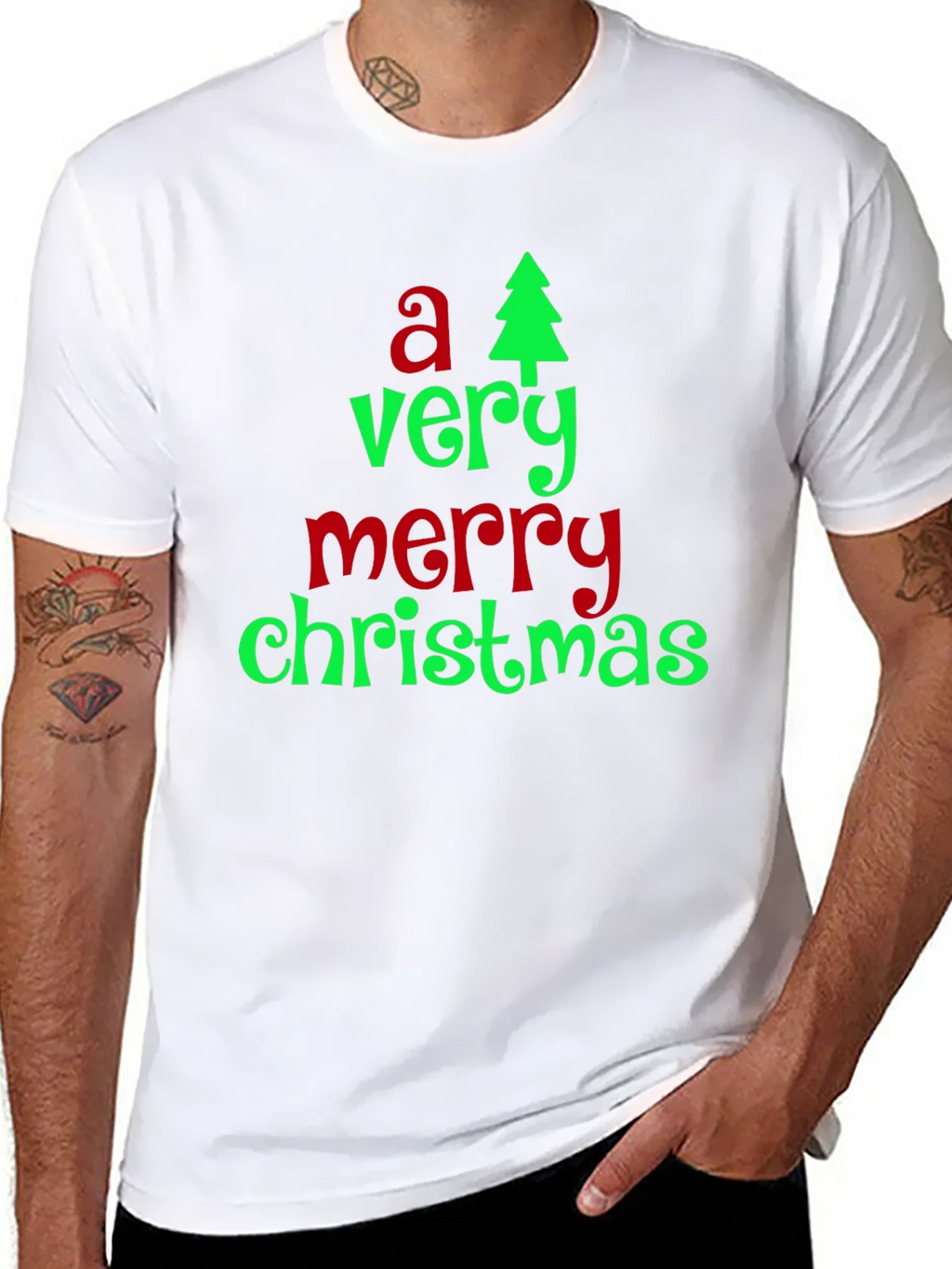 A Very Merry Christmas T-Shirt - Holiday Festive Tee product image 5