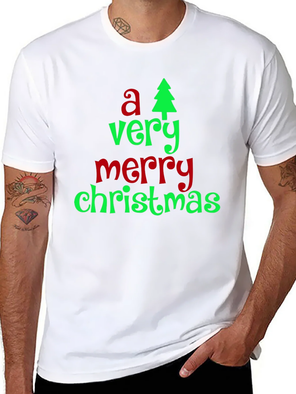 A Very Merry Christmas T-Shirt - Holiday Festive Tee product image 5