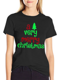 A Very Merry Christmas T-Shirt - Holiday Festive Tee product image 1