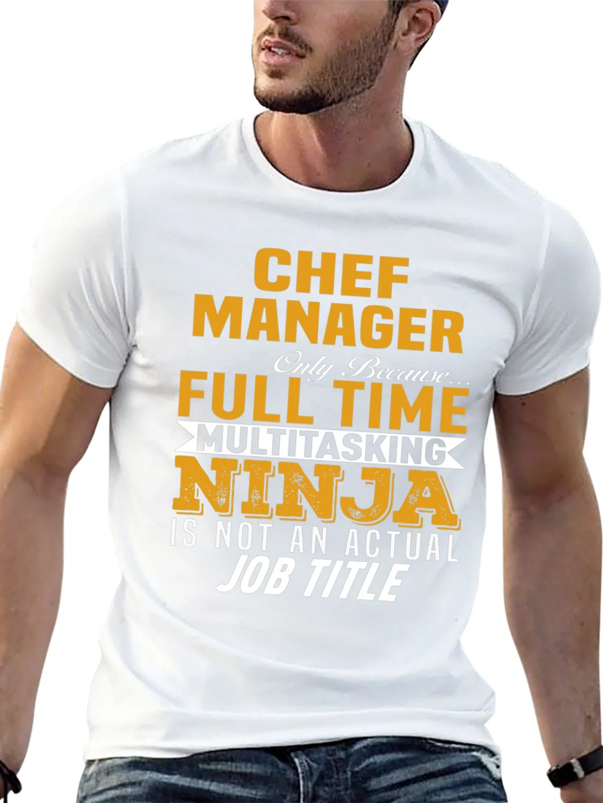 Chef Manager T-Shirt - Full Time Ninja product image 10