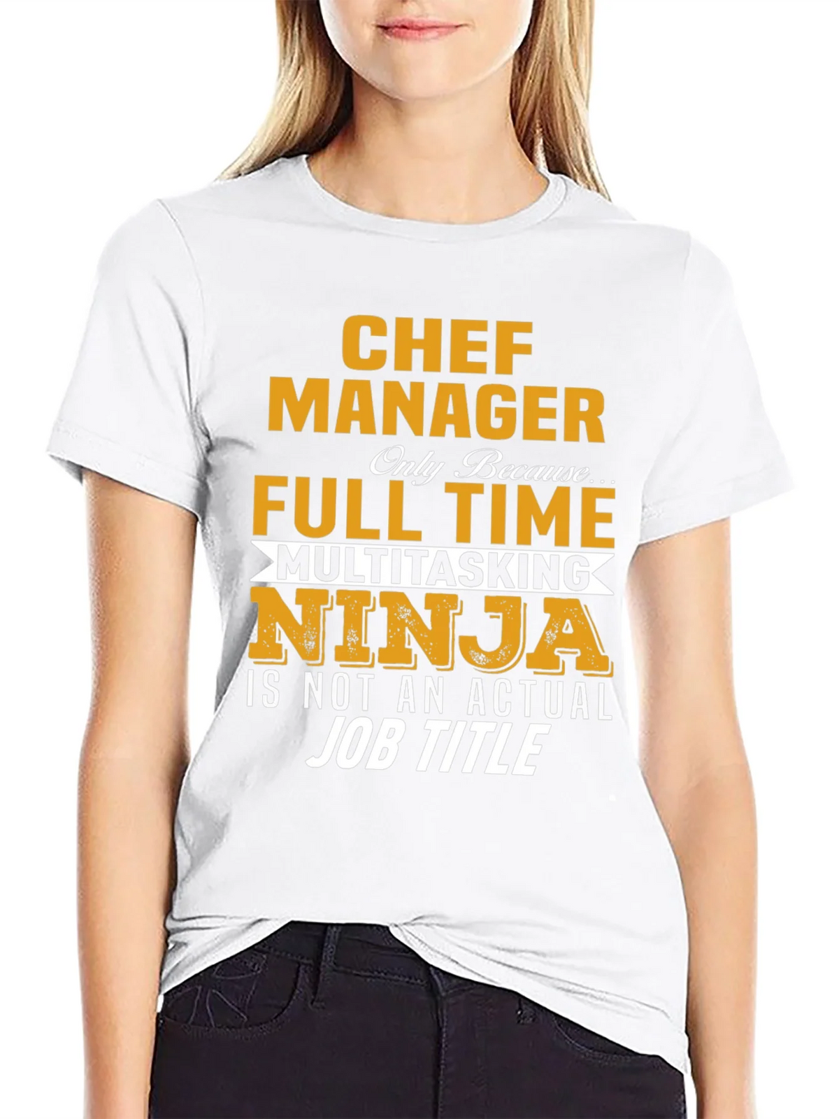 Chef Manager T-Shirt - Full Time Ninja product image 6