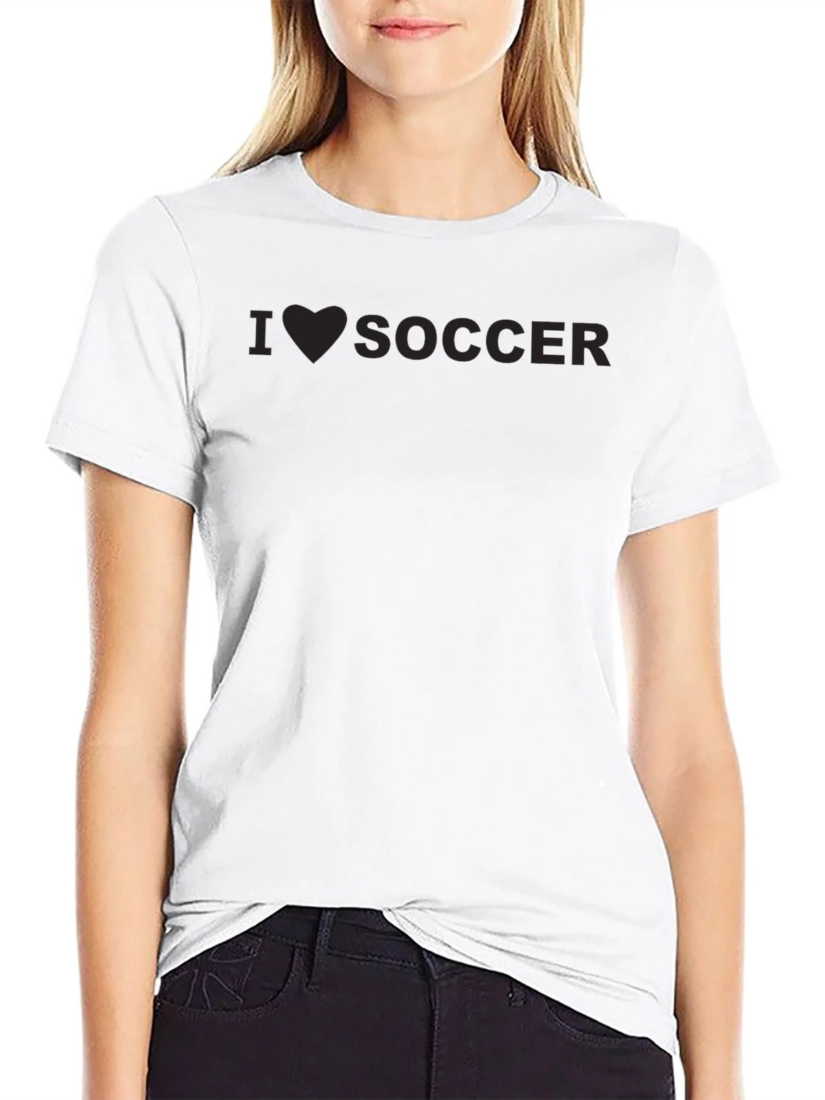 I Love Soccer T-Shirt - Stylish Sportswear for Fans product image 8