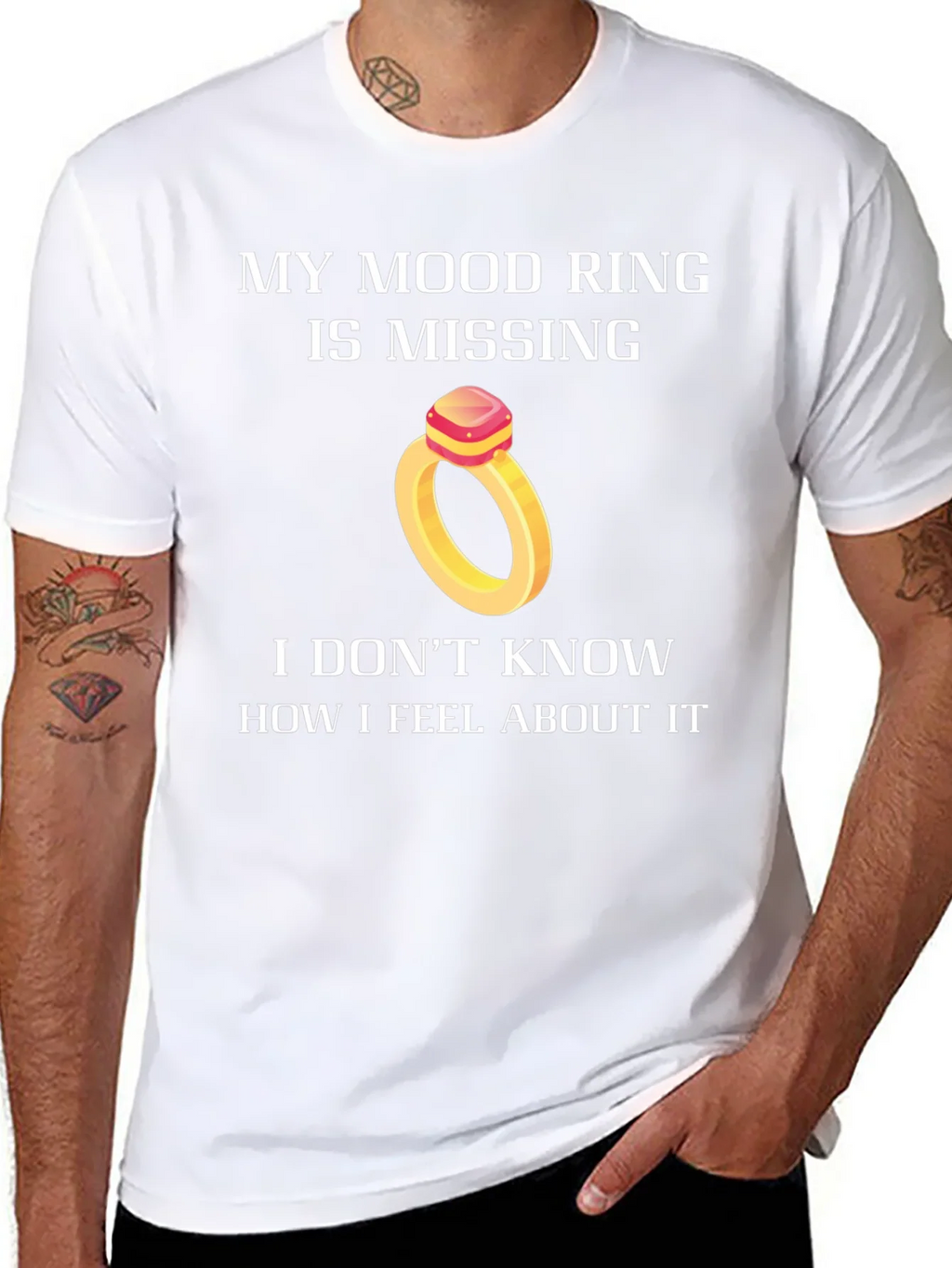 Funny Mood Ring Missing T-Shirt
