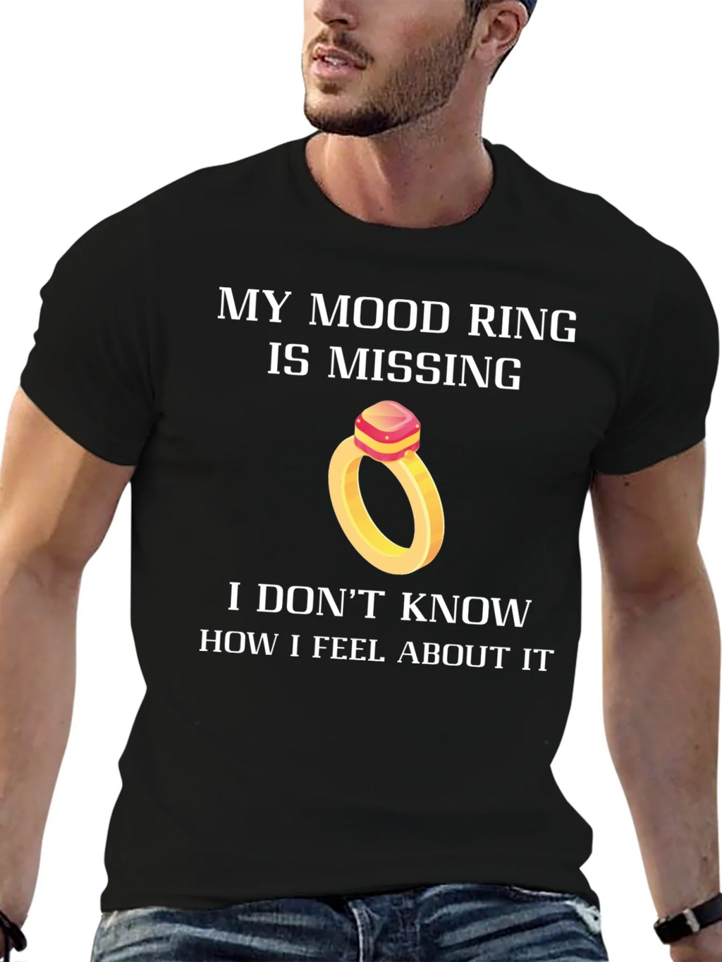 Funny Mood Ring Missing T-Shirt