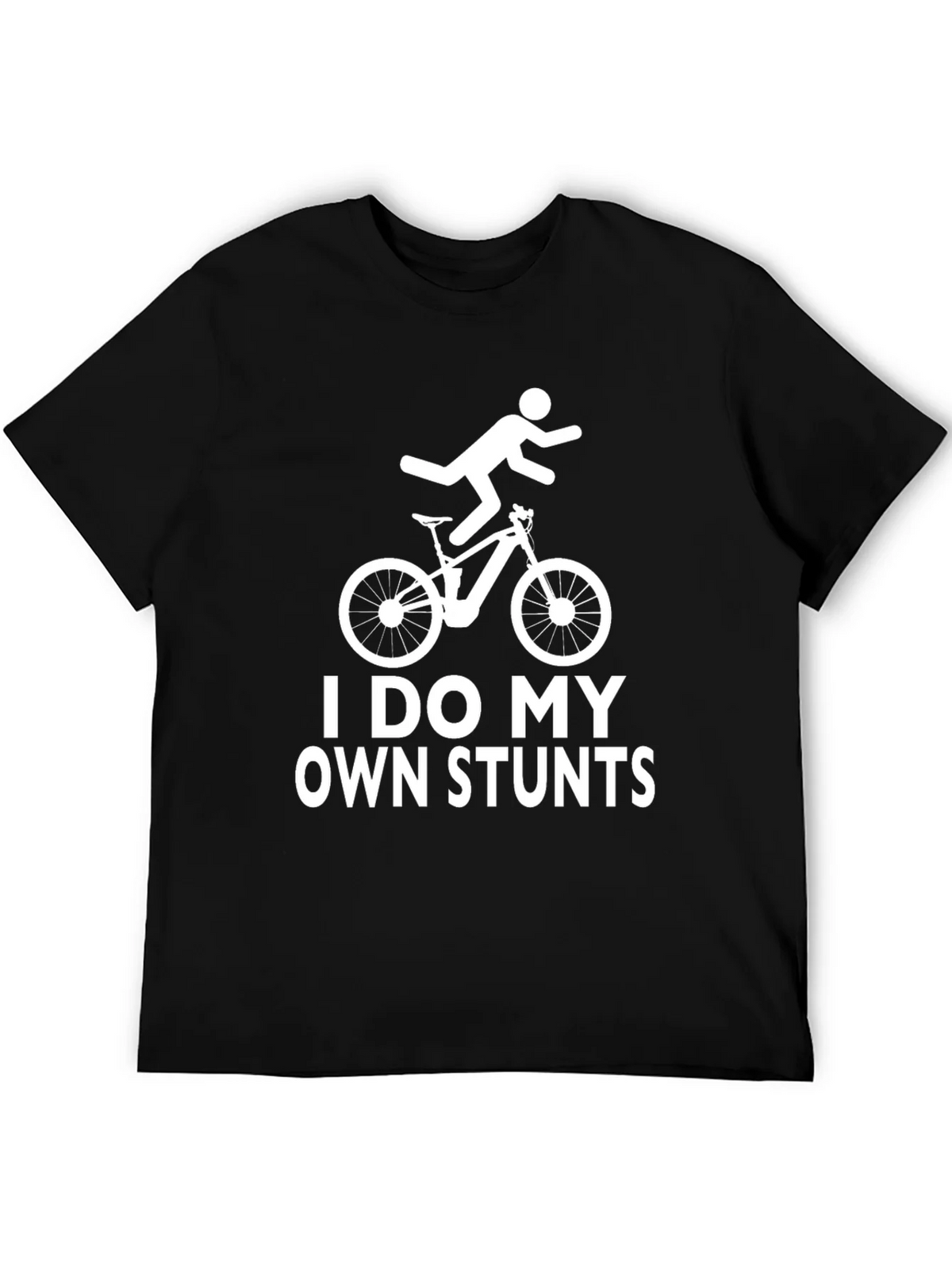 I Do My Own Stunts Funny T-Shirt Mountain Bike product image 5